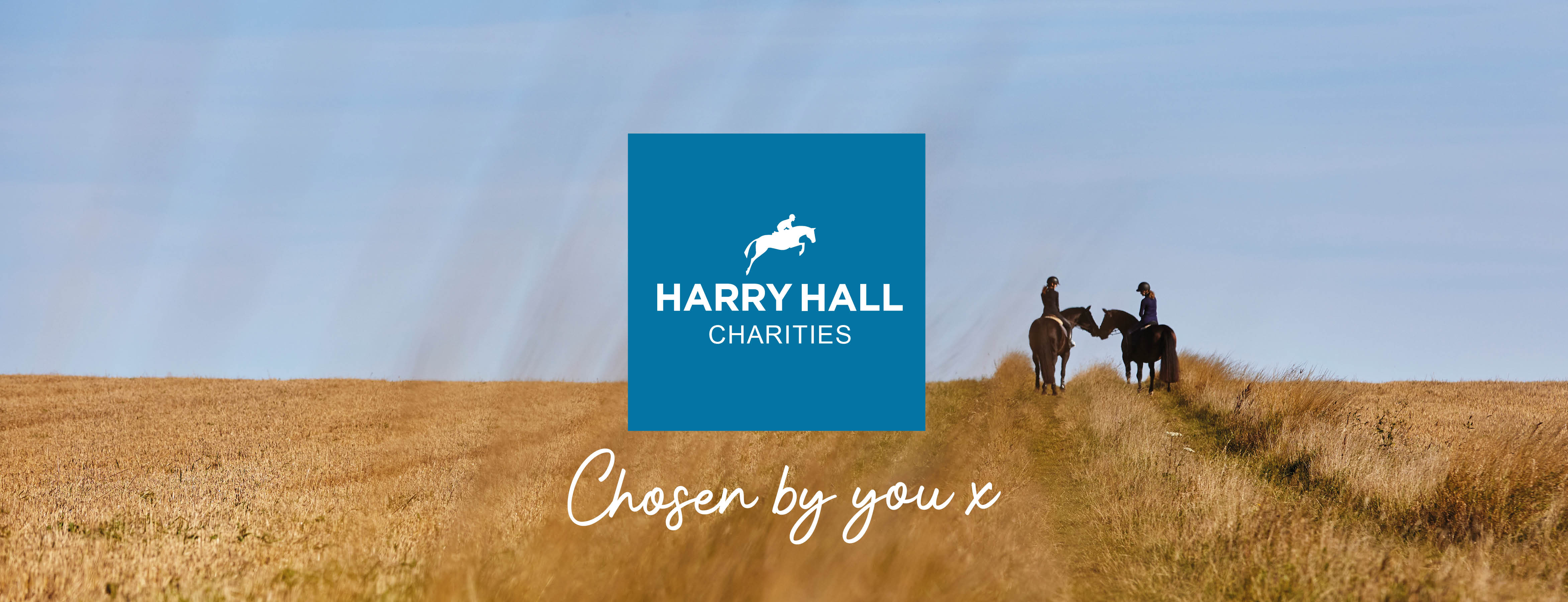 Harry Hall charity partner